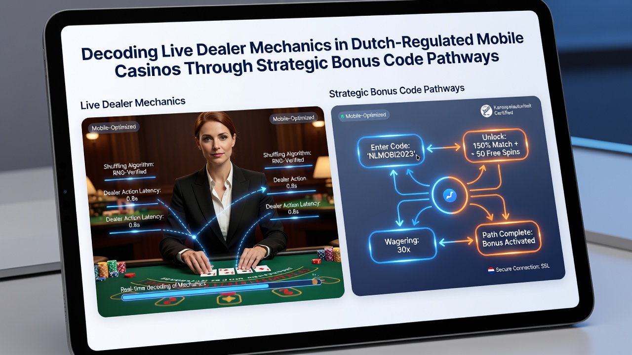 Speler activeert bonuscode op mobiel apparaat voor live dealer roulette in Nederlandse casino