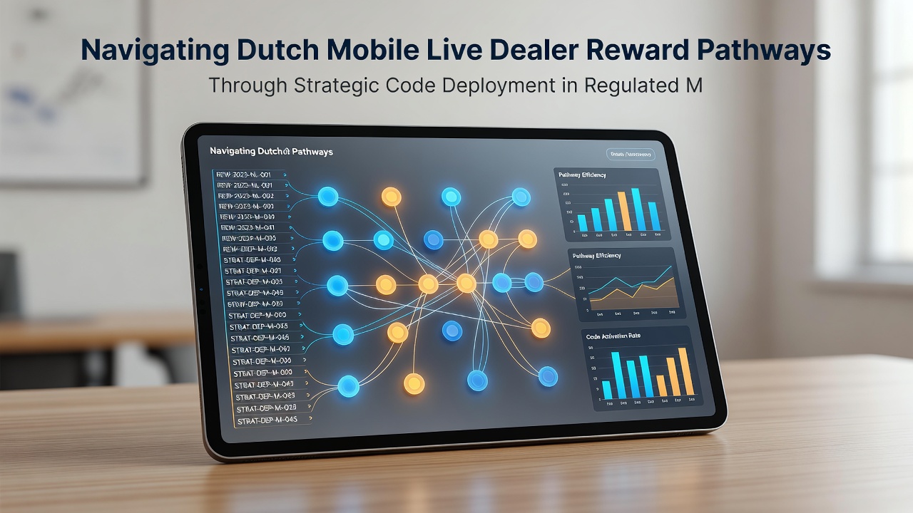Speler die bonuscodes inzet op mobiel live dealer platform