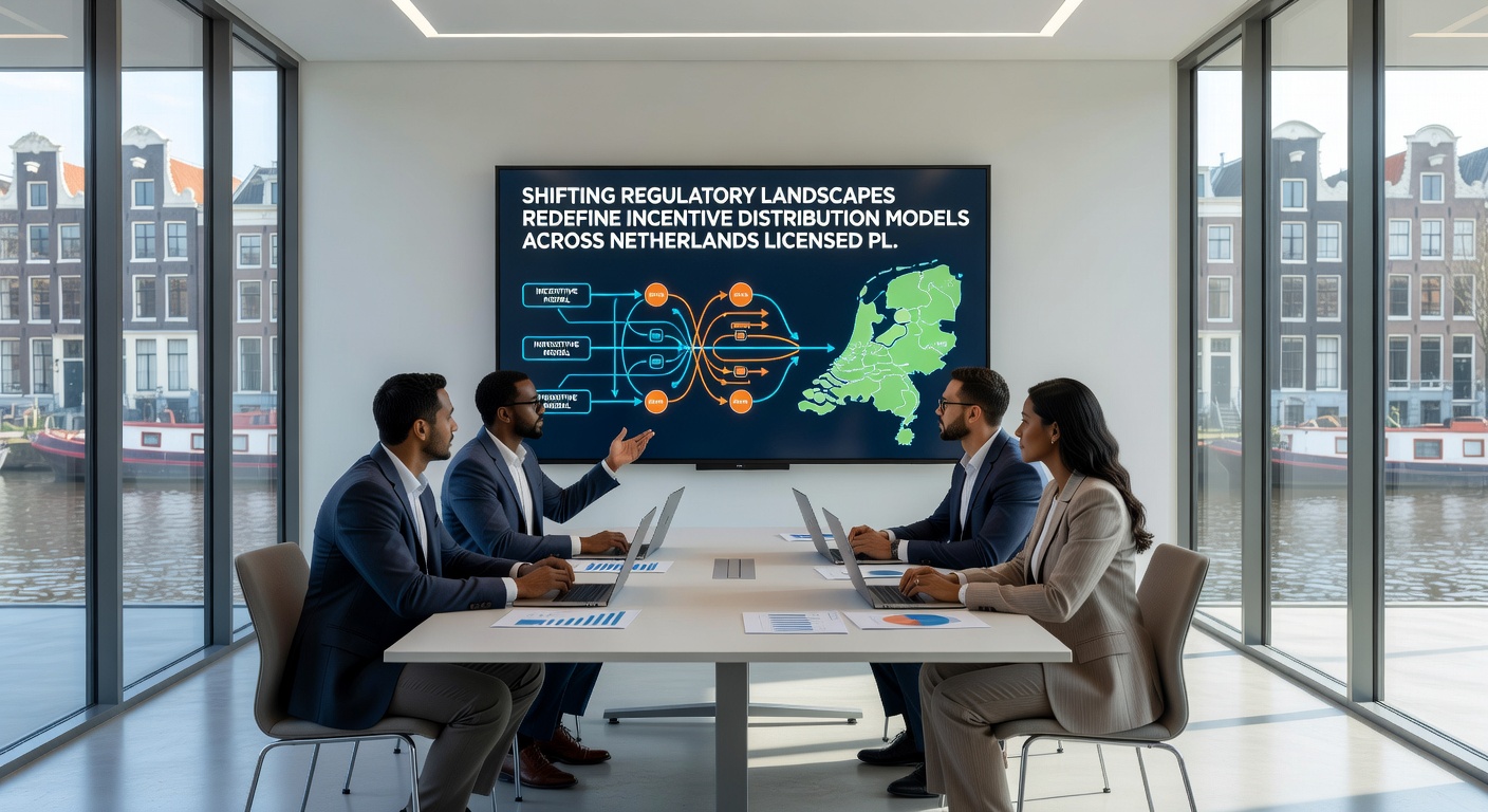Grafiek die veranderingen in incentive distributie op Nederlandse gokplatforms laat zien na regelgevingsupdates