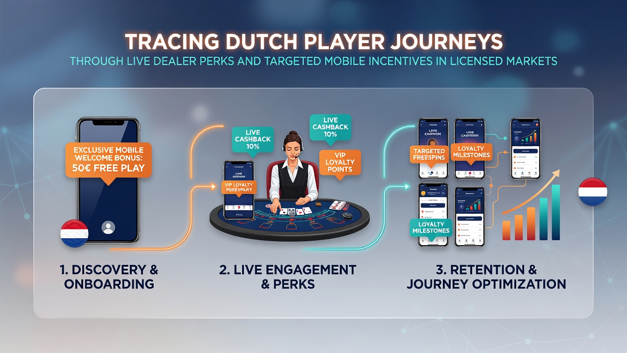 Analyse van spelerstrajecten met live dealer bonussen en mobiele targeting in Nederland