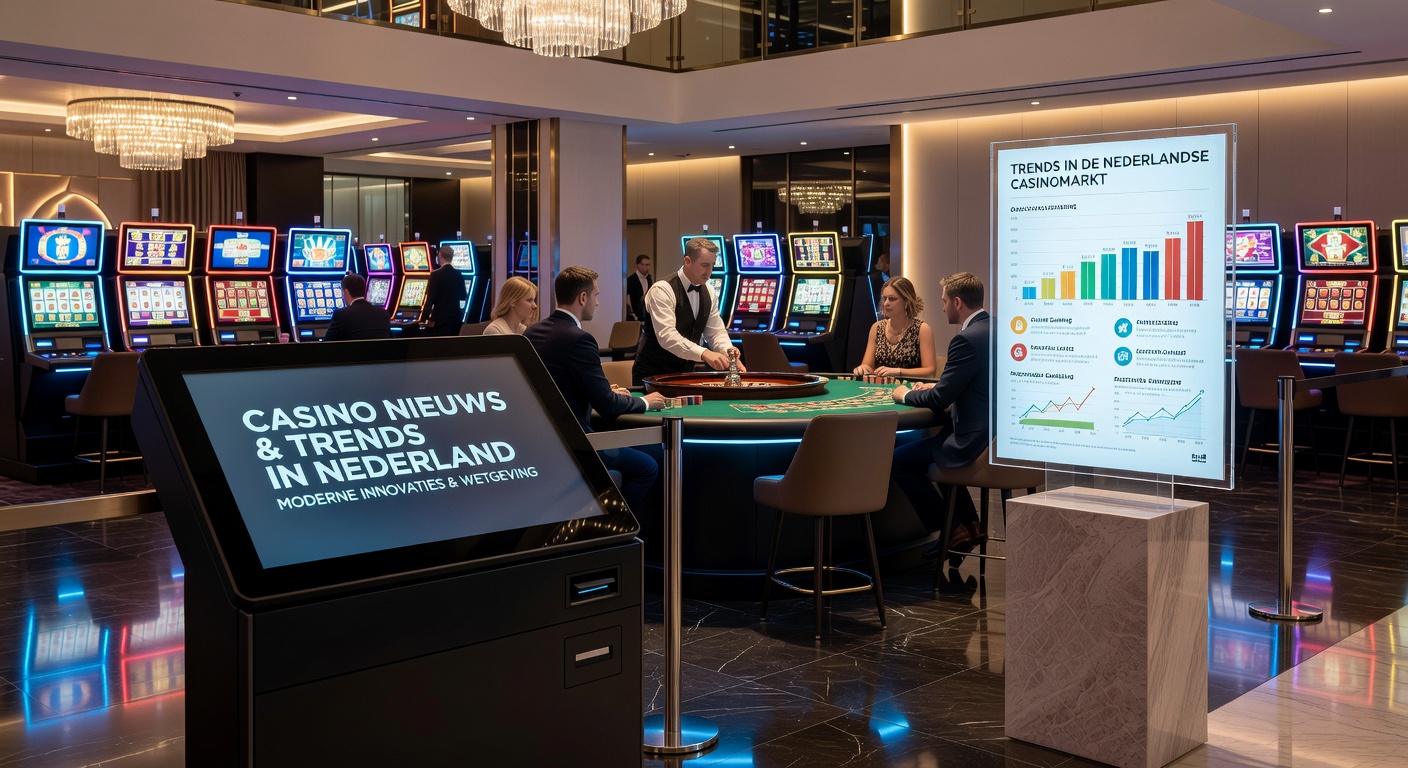 Logo van de Kansspelautoriteit met boeteberichten op de achtergrond, symboliserend streng toezicht op gokken