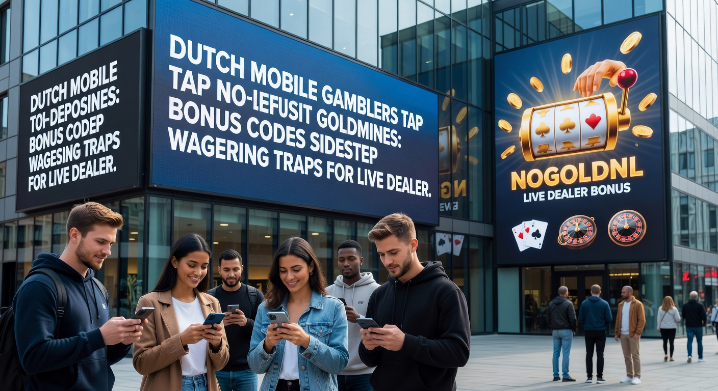 Live dealer roulette sessie op mobiel scherm met no-deposit bonus geactiveerd, Nederlandse vlag en code-input zichtbaar