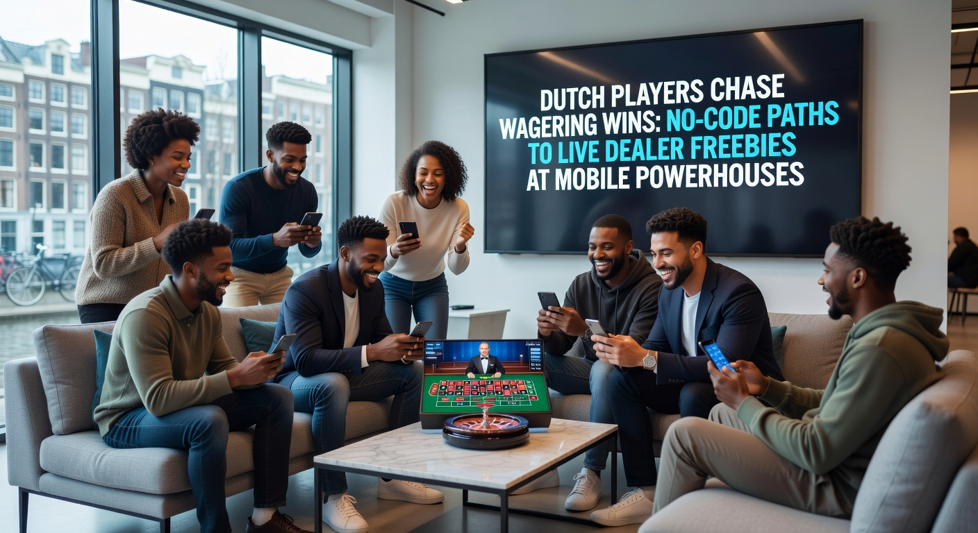 Nederlandse gokkers op mobiele apparaten genieten van live dealer spellen met lage wagering bonussen